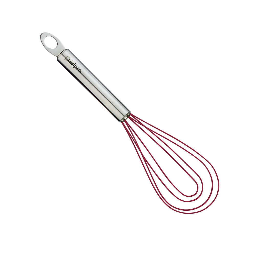 Cuisipro Silicone Flat Whisk 8 Frosted